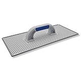 DEWEPRO® WDVS und Porenbeton Schleifbrett - Raspelbrett mit verzinktem Stahlblech-Raspelbelag - 400x180mm - Egalisierungsbrett - Handschleifer