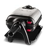 Tefal Waffeleisen 4 in 1 Schwarz/Edelstahl mit Waffelmuster