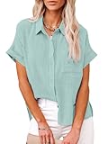 Friptspyg Bluse Damen Blusen & Tuniken Lässiges Kurzarm...