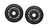 Bad Company Hantelscheiben aus Gusseisen I Gewichtsscheiben 30/31 mm für das Hanteltraining I 1 kg (2 x 0,5 kg)