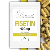 FISETIN - Forest Vitamin Fisetin 400mg - 60 Kapseln - Podolia perique Extrakt - Selbstwertgefühl, Gedächtnis und Konzentrationsfähigkeit