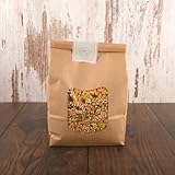 süssundclever.de® Bio Soja-Protein Müsli | 1,0 kg | Low Carb | mit 30g Eiweiß | plastikfrei abgepackt in ökologisch-nachhaltiger Bio-Verpackung