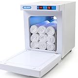 Gemsaya Handtuchwärmer, Professioneller Handtuchheizschrank (176 °F), Extrem Schnelle Aufheizgeschwindigkeit bis 360 °C, Großer Weiß Handtuch Wärmegerät Kosmetik für Schönheit, Salon, Spa