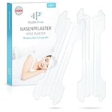 Nasenpflaster - 50 Transparente Nasenstrips – Anti Schnarch Pflaster für einfacheres Atmen bei Schlaf & Sport - Schlafnasenstreifen für bessere Atmung – Schnarchstopper – Nasal Strips gegen Schnarchen