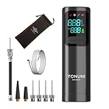 Elektrische Ballpumpe, Tragbare Luftpumpe Ballpumpe Aufblasgerät Nadeln Mit Digitalanzeige Für Gymnastikbälle Basketball Fußball Wasserbälle Yogabälle Sportbälle Aufblasbare Pumpe Elektrische Pumpen