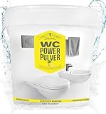 WC Reiniger zur Reinigung von WC & Bidet | Toiletten-Reiniger für WC-Hygiene & WC-Frische | Haushaltsreiniger zur Toiletten-Reinigung | Toiletten reinigen mit WC POWER PULVER von URBAN FOREST (1kg)