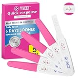 5 Stück Schwangerschaftstest, Schwangerschaftserkennung präzise und Schnelle Ergebnisse, HCG Nachweis, Frühschwangerschaftstest Schnelle Erkennung Empfindlich Schwangerschaftstest