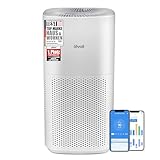 LEVOIT HEPA Luftreiniger für Raucherzimmer Allergiker, CADR 697m³/h bis 147㎡ Wohnung, PM2,5 Luftqualitätsanzeige & Automodus, Luftfilter gegen 99,97% von Schimmel Pollen Staub, App Alexa Steuerung