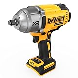 DeWalt XR Akku-Schlagschrauber DCF900N (18V, ½ Zoll Außenvierkant-Aufnahme mit Spreng- bzw. HOG-Ring, 1.396 Nm Anzugsmoment & 1.898 Nm Lösemoment, Lieferung ohne Akku & Ladegerät)