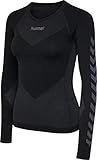 hummel Damen First Seamless L/S Trikot, Schwarz, M-L EU