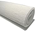 Bellaflor Floristenkrepp 50 cm x 250 cm lichtecht, Nicht ausblutend, weiß 00