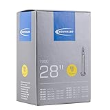 Schwalbe Unisex – Erwachsene Fahrradschlauch SV17 28/47-622/635 EK 50 mm Schlauch, Sclaverantventi, 28