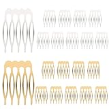 Bremorou 20 Stück Haarkamm Zum Stecken Steckkamm Haare French Side Combs Small Kunststoff Seite Haar Twist Kamm Steckkämme Französisch Twist Kamm Haar Clips Mit Zähnen Für Haarzubehör Frauen Mädchen