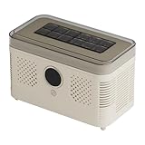 Colcolo Mini-Eiswürfelbereiter für die Arbeitsplatte, Eiswürfelmaschine mit Eiswürfel-Clip, Tragbares Gefriergerät, Eismaschine für Picknick, Bar, Küche, Grill, Wohnmobil, Beige