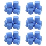 SOPOTUTU 50 Stück Schwammstopfen für Ameisenfarmen Reagenzglasstopfen aus Schwamm Rund zur Luftfeuchtigkeitsregulierung und Pflege des Ameisennestes bei Ameisenzucht