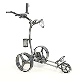 Caddy1 Elektrogolftrolley 610 Grau mit 300 W Motor Lithium-Akku mit Zubehör