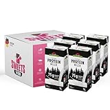 Schwarzwaldmilch Protein Milch – Fettarm Proteinmilch 6er Pack (6 x 1L) | Mit stylishem SWEETS´N FOOD Packband verpackt