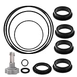 Lyreh 12stk Sandfilter Ersatzteile Set Kompatibel mit Intex Krystal Clear Sandfilterpumpe, Inklusive 1stk Luftablassventil 11stk O-Ringen für Verschiedene Teile