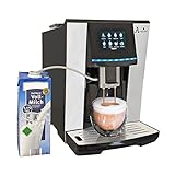 Acopino Vittoria One Touch Kaffeevollautomat und Espressomaschine mit Milchsystem,Cappuccino und Espresso auf Knopfdruck farbiges Touch Display