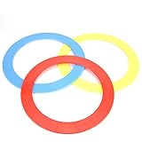 Dilwe 3PCS Jonglierringe, Jonglier-Wurfring-Armband-Requisiten Akrobatik-Wurfring für Kindergeschenke