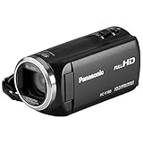 Panasonic HC-V180EG-K Full HD Camcorder (1/5, 8 Zoll Sensor, Full HD, 50x optischer Zoom, 28 mm Weitwinkel, opt. 5-Achsen Bildstabilisator Hybrid OIS+) schwarz