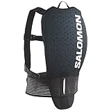 Salomon Flexcell Unisex Rückenschutz Ski Snowboarden MTN, Anpassbarer Schutz, Leicht und Einfach Anzupassen, Schwarz, L