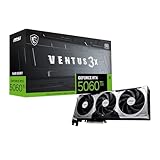 MSI GeForce RTX 5060 Ti 16G Ventus 3X OC - 16GB GDDR7 (28Gbps/128-bit), PCIe 5, Boost: 2602 MHz, HDMI 2.1b, DisplayPort 2.1b