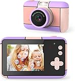 joylink Kinder Kamera, Kinder Digital Kamera 12MP 1080P HD Videokamera Digitalkamera Kinder und 32 GB TF-Karte Digitalkamera für Kinder (Violet)