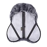Merauno® Lammwolle Sattelsitzbezug, aus Merino Lammwolle...