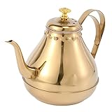 PRETYZOOM Kaffeegeschirr sofortig Pumpe Getränk Flasche Kaffee tropfen ausstecher rentier infrotheitzung induktions standherd kaffeemaschne wasswrkocher Wasser hängender Topf kochen Golden