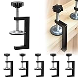 6 Stück G klemme Kit, Tischklemme, Universalhalterung Klemmwerkzeuge, Klemmbereich 10-57 mm Tischklemme, für Schrankhilfen, Haushaltsmontage, Holzbearbeitung Heimwerken