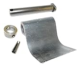 Hammerschlegel Schlegelmesser IND-96 Satz mit Bolz, Klemmring, Spannstift fur Mulcher Schlegelmaher MULAG MS 142385