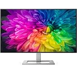 Philips Creator Series 27E2F7901 27 Zoll 4K UHD IPS schwarzes Display, USB-C, integriertes KVM, höhenverstellbar, Daisy Chain, PD 96W, MacBook/PC kompatibel, 4 Jahre Advance Replacement