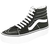 Vans Unisex VN0A3TKN6BT1-070 Sneaker, Schwarz Weiß, 39 EU