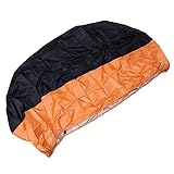 JECOMPRIS schutzhülle atmungsaktiver Bezug und regenfeste Motorradabdeckung Regenschutzhülle abdecken Auto schützend motoradabdeckhaube motorradabdeckungen Orange