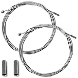 cyclingcolors 2x universal schaltzug innenzug innenschaltzug 2.1m für naben und kettenschaltungen geeignet