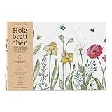 Ligarti® Frühstücksbrettchen aus Holz | Nachhaltiges Frühstücksbrett 22x15 cm, ideal für köstliche Frühstücksmomente | Hergestellt in Schweden, spülmaschinenfest