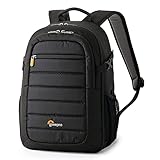 Lowepro Tahoe 150 Rucksack für Kamera mit anpassbarem Innenraum, passend für DSLR mit Objektiv, zusätzliches Objektiv, 10-Zoll-Tablet, Schwarz, LP36892-PWW