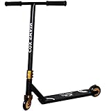 Cox Swain Stunt Scooter Ramp-X345 - ABEC 9 und PU Rollen! - Super Heavy Quality!, Farbe: Schwarz