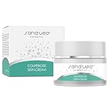 Sanaveo Couperose Creme 50ml - Hochwertiger Couperose Balsam zur täglichen Pflege bei Rötungen und Äderchen