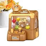 Klauenmaschine – Kleines Preisausgabespielzeug, Mini-Verkaufsspiel Aus Kunststoff, Interaktiver -Stil Mit Beweglichem Greifarm | Spaßgerät Für -Mädchen-Partys, Urlaubsveranstaltungen, Fami