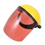 DIKACA Kopfmontierter Schweißschutz Gesichtsschutzschild Kratzfestes Anti beschlag Visier für Sichere Arbeit mit Hoher Sichtbarkeit Langlebig und Bequem für Schweißer und