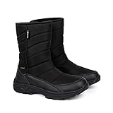 HEYO Herren Schneestiefel Warme Winterstiefel Trekkingschuhe...