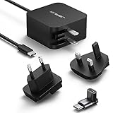 65W USB C Ladegerät für Steam Deck, JSAUX 3M Kabel Typ-C PD3.0 Schnellladegerät Laptop Ladegerät Kompatibel mit Steam Deck, Switch, MacBook Pro/Air, Dell XPS, ThinkPad, iPad Pro/Air, Pixel, Galaxy