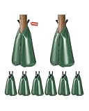 VEVOR Baumbewässerungsbeutel, 8er-Set 75 L Bewässerungsbeutel für Neue Bäume, 5–9 Stunden langsame Freisetzung, Bewässerungssack mit Reißverschluss, Baumbewässerungssystem für tiefes Wurzelmanagement