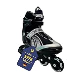 Best Sporting Inliner für Kinder & Erwachsene I robuste Inline Skates Damen & Herren I größenverstellbare Rollschuhe mit ABEC 7 Carbon Kugellager I Rollerskates Kinder mit 4 Rollen (39/40)