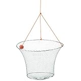 Saenger Krebsteller 50x35cm - Fischen - Fischernetz - Orange - Polyethylen (PE) - Nylon