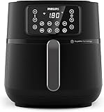 Philips Airfryer 5000 Serie XXL, 7,2L (1,4Kg), 16-in-1 Airfryer, Wifi Verbunden, 90% Weniger Fett Mit Rapid Air Technologie, Rezepte-App (HD9285/90)