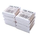 Wattestäbchen, 800 Stück, Baumwoll-Doppelspitzen-Tupfer für natürliche Ohren, für empfindliche Haut, Make-up, tägliche Reinigung, Haustierpflege