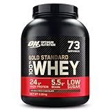 Optimum Nutrition Gold Standard 100% Molkenproteinpulver, Double Rich Chocolate, 73 Portionen